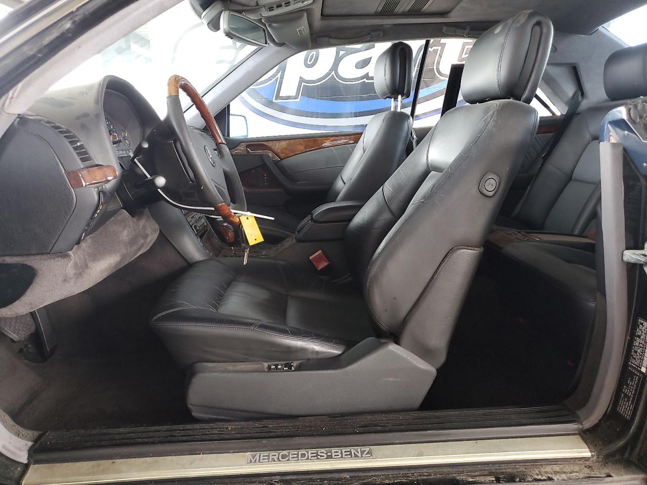 1998 Mercedes-benz Cl 600 Black vin: WDBGA76G3WA407000