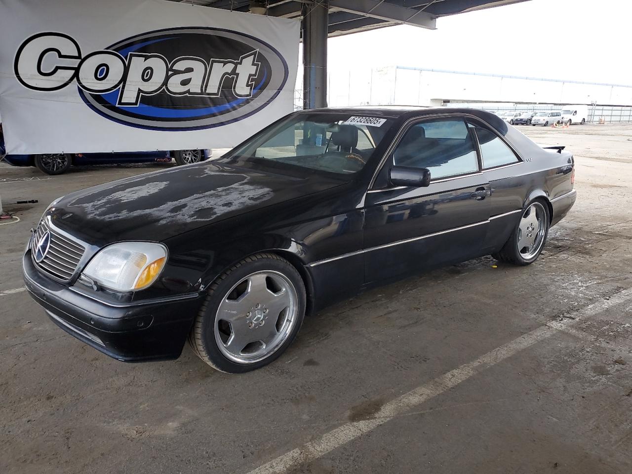 1998 Mercedes-benz Cl 600 Black vin: WDBGA76G3WA407000