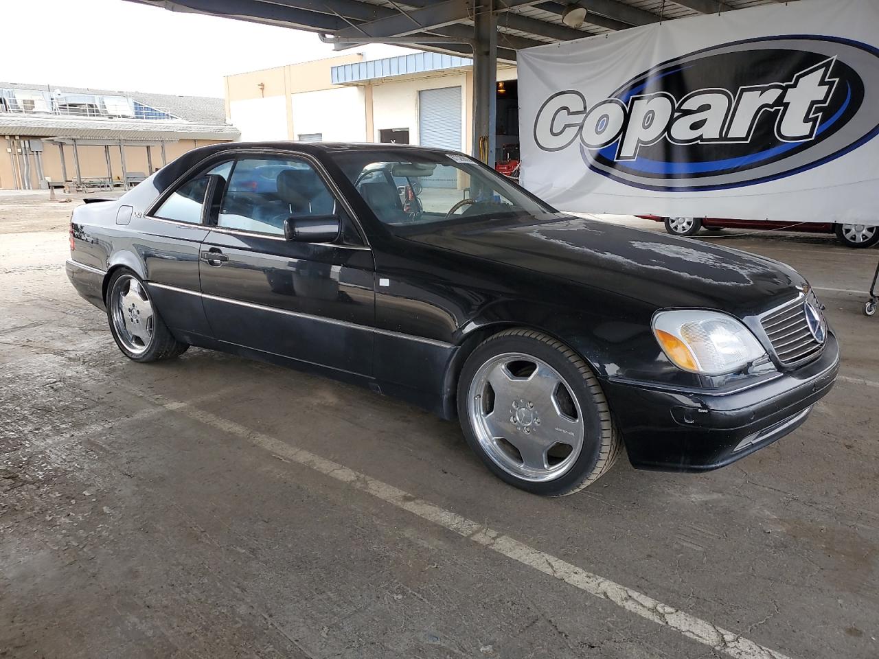 1998 Mercedes-benz Cl 600 Black vin: WDBGA76G3WA407000