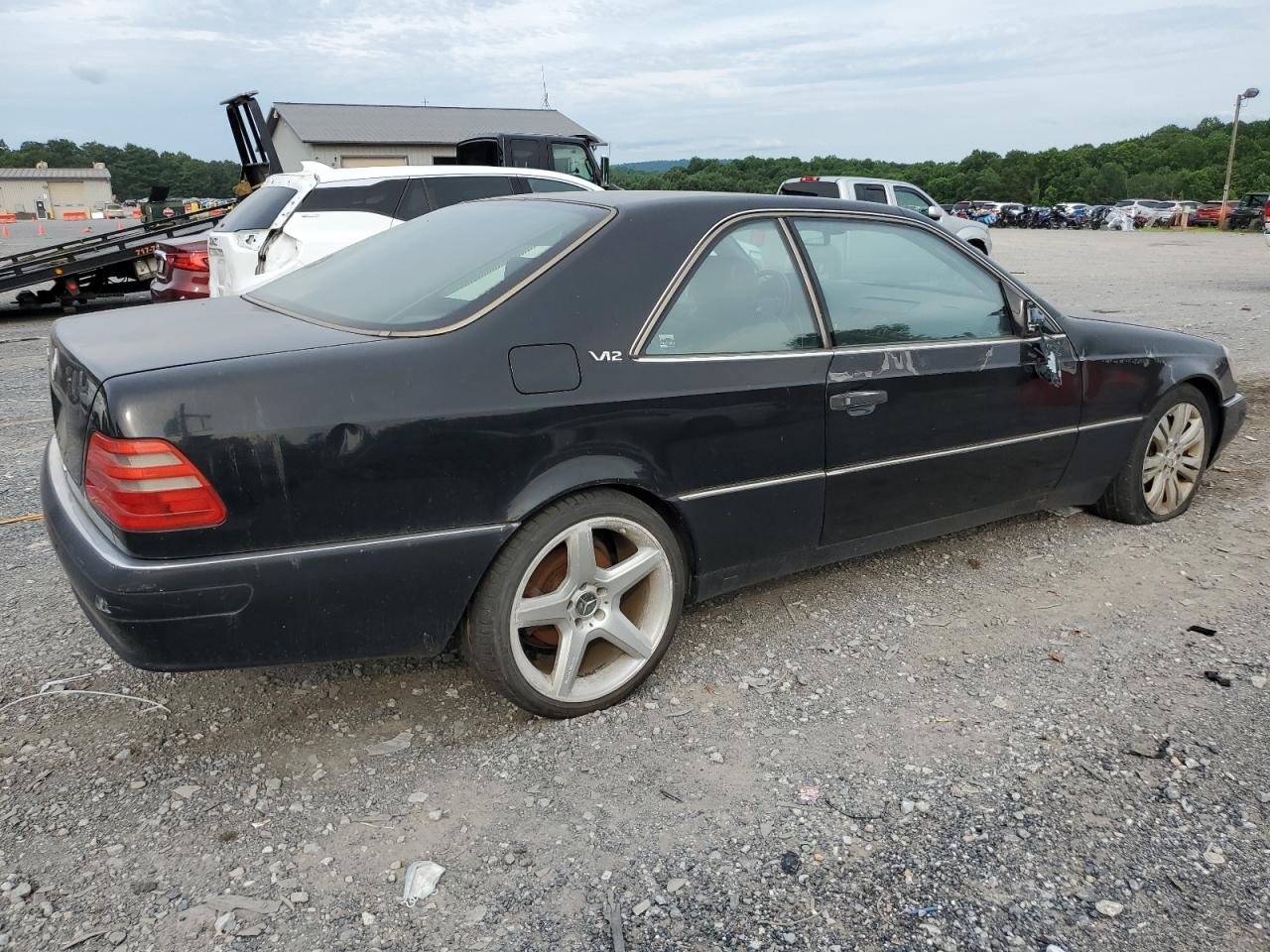 1999 Mercedes-benz Cl 600 Black vin: WDBGA76G7XA413240