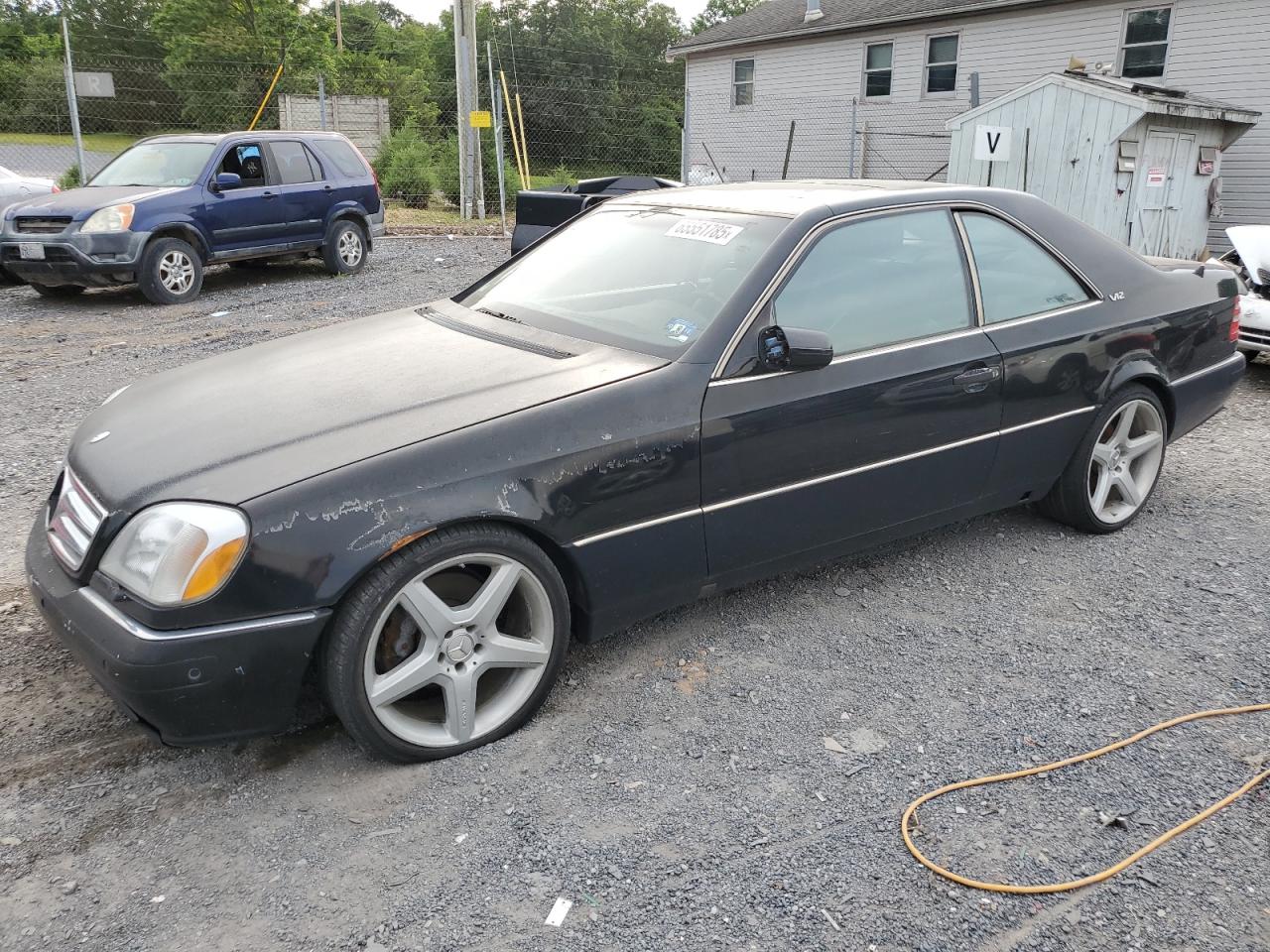 1999 Mercedes-benz Cl 600 Black vin: WDBGA76G7XA413240