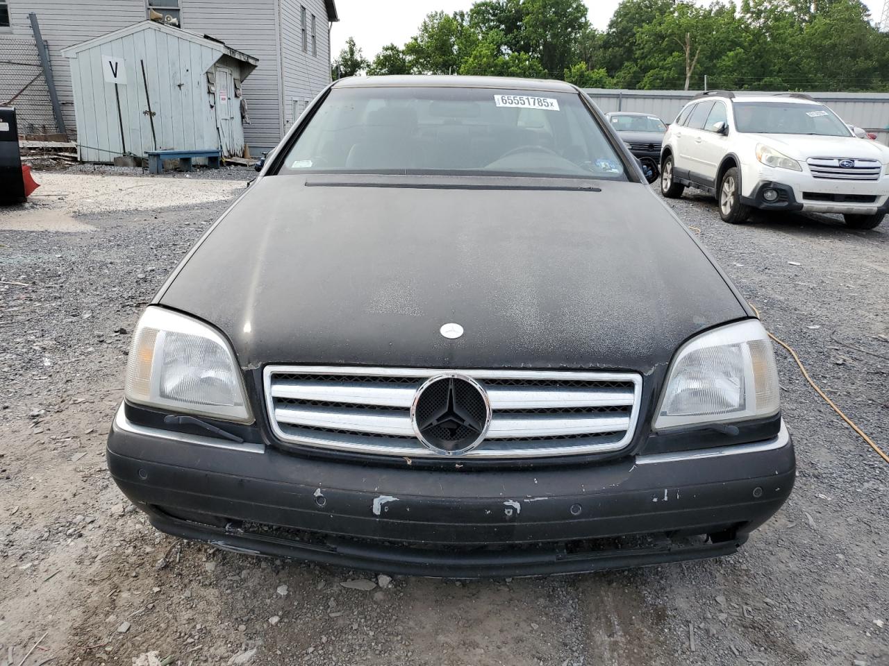 1999 Mercedes-benz Cl 600 Black vin: WDBGA76G7XA413240