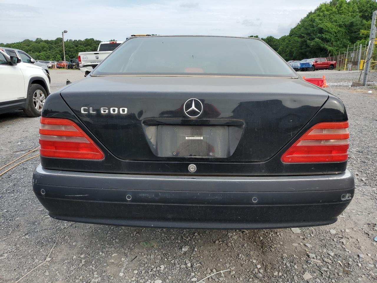 1999 Mercedes-benz Cl 600 Black vin: WDBGA76G7XA413240
