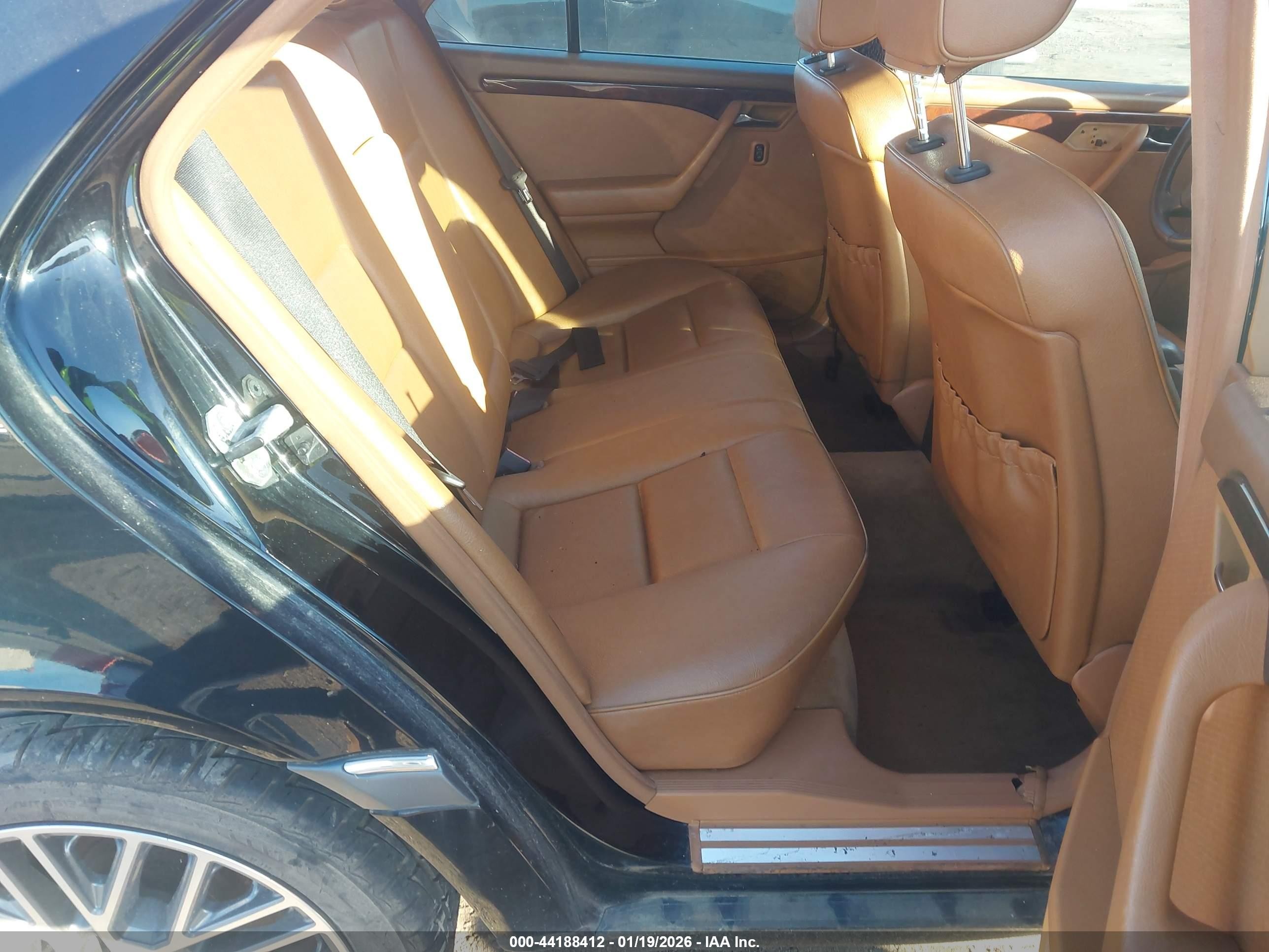 1996 Mercedes-benz C 220 Black vin: WDBHA22E0TF368649