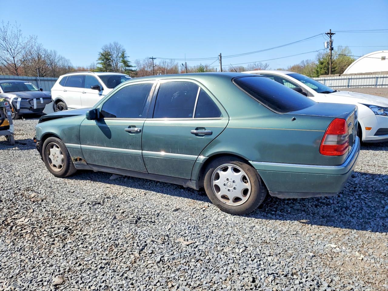 1994 Mercedes-benz C 220 Green vin: WDBHA22E3RF092413