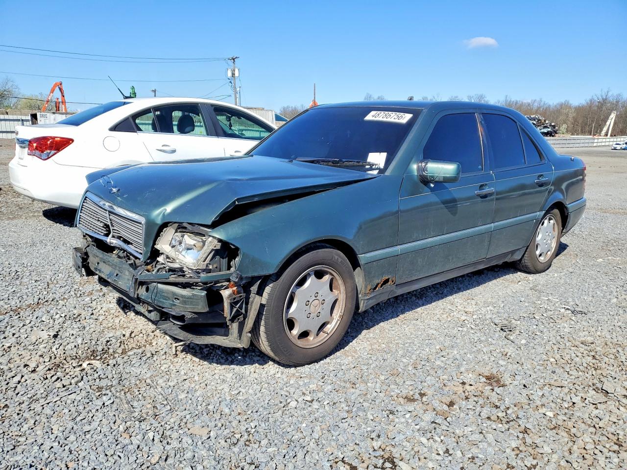 1994 Mercedes-benz C 220 Green vin: WDBHA22E3RF092413