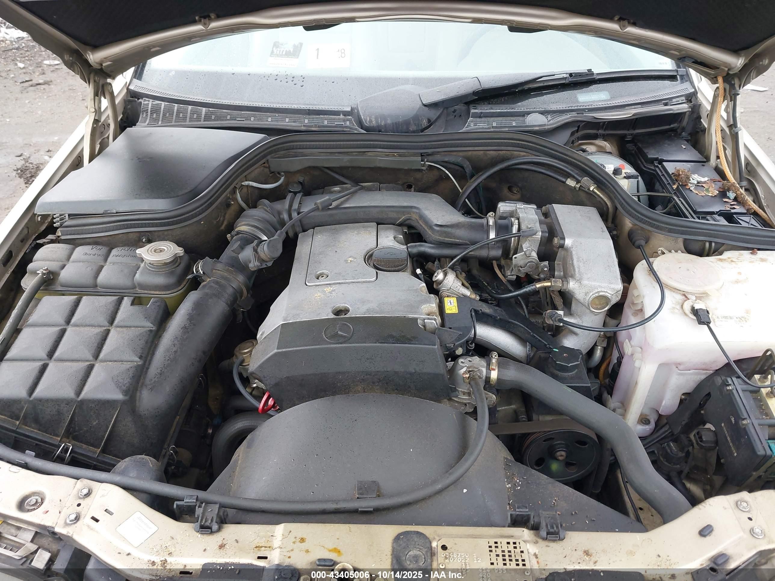 1996 Mercedes-benz C 220 Gold vin: WDBHA22E3TF382223