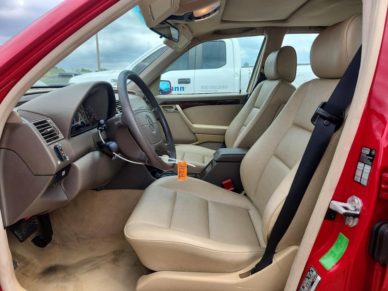 1995 Mercedes-benz C 220 Red vin: WDBHA22E5SF225016