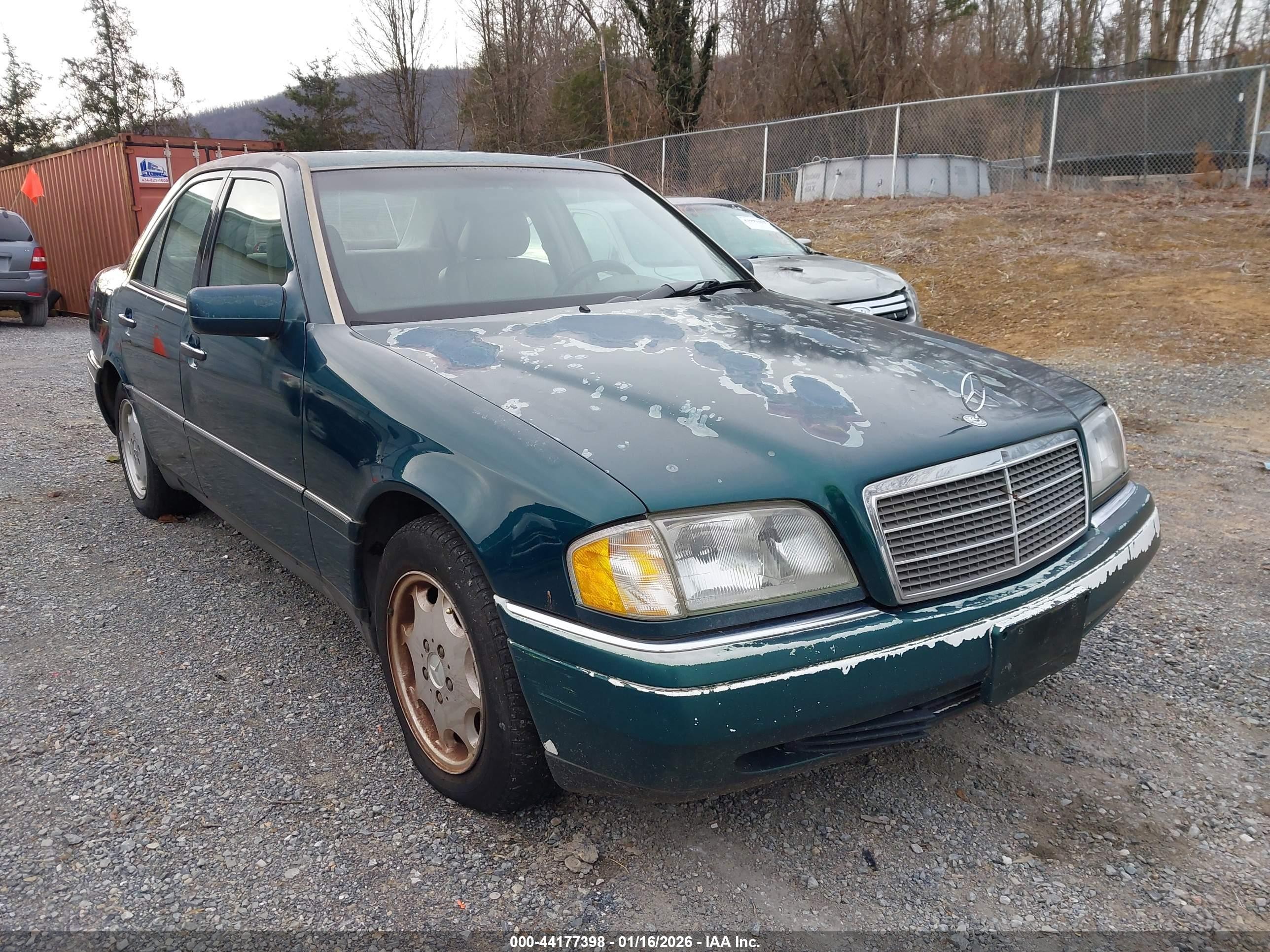 1996 Mercedes-benz C 220 Green vin: WDBHA22E6TF336000