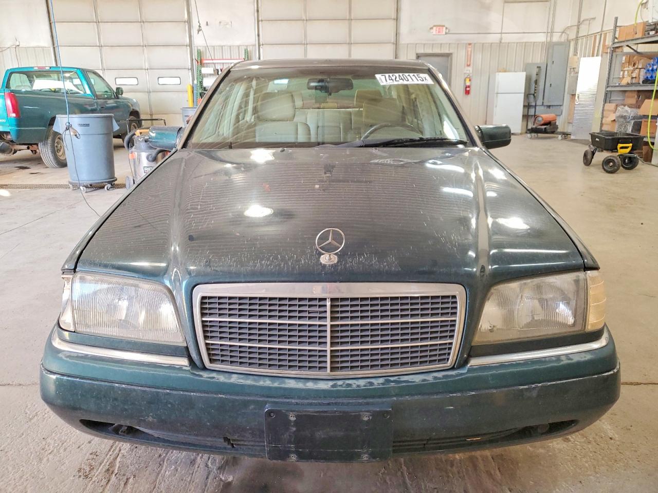 1996 Mercedes-benz C 220 Green vin: WDBHA22E6TF384712