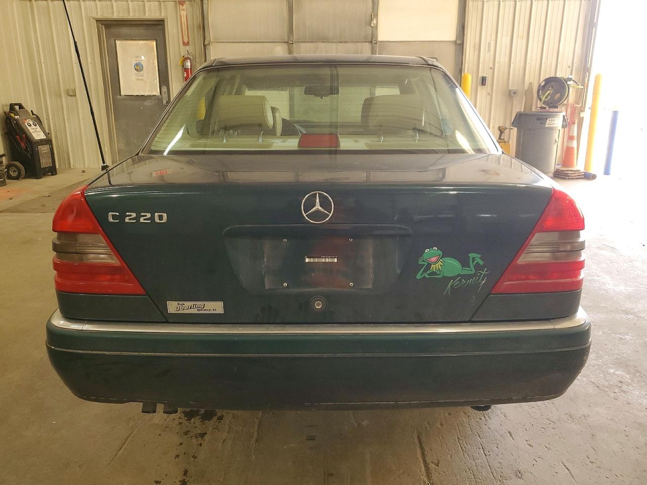 1996 Mercedes-benz C 220 Green vin: WDBHA22E6TF384712