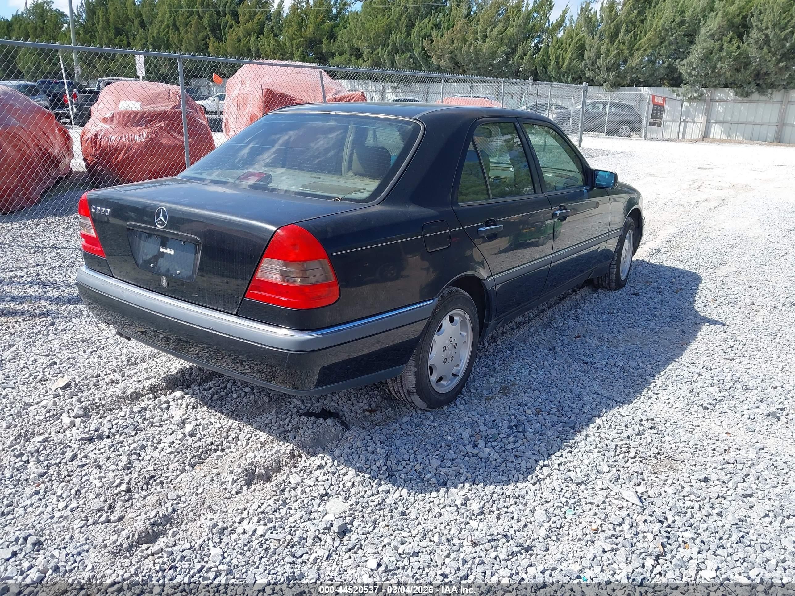 1994 Mercedes-benz C 220 Black vin: WDBHA22E9RF055933