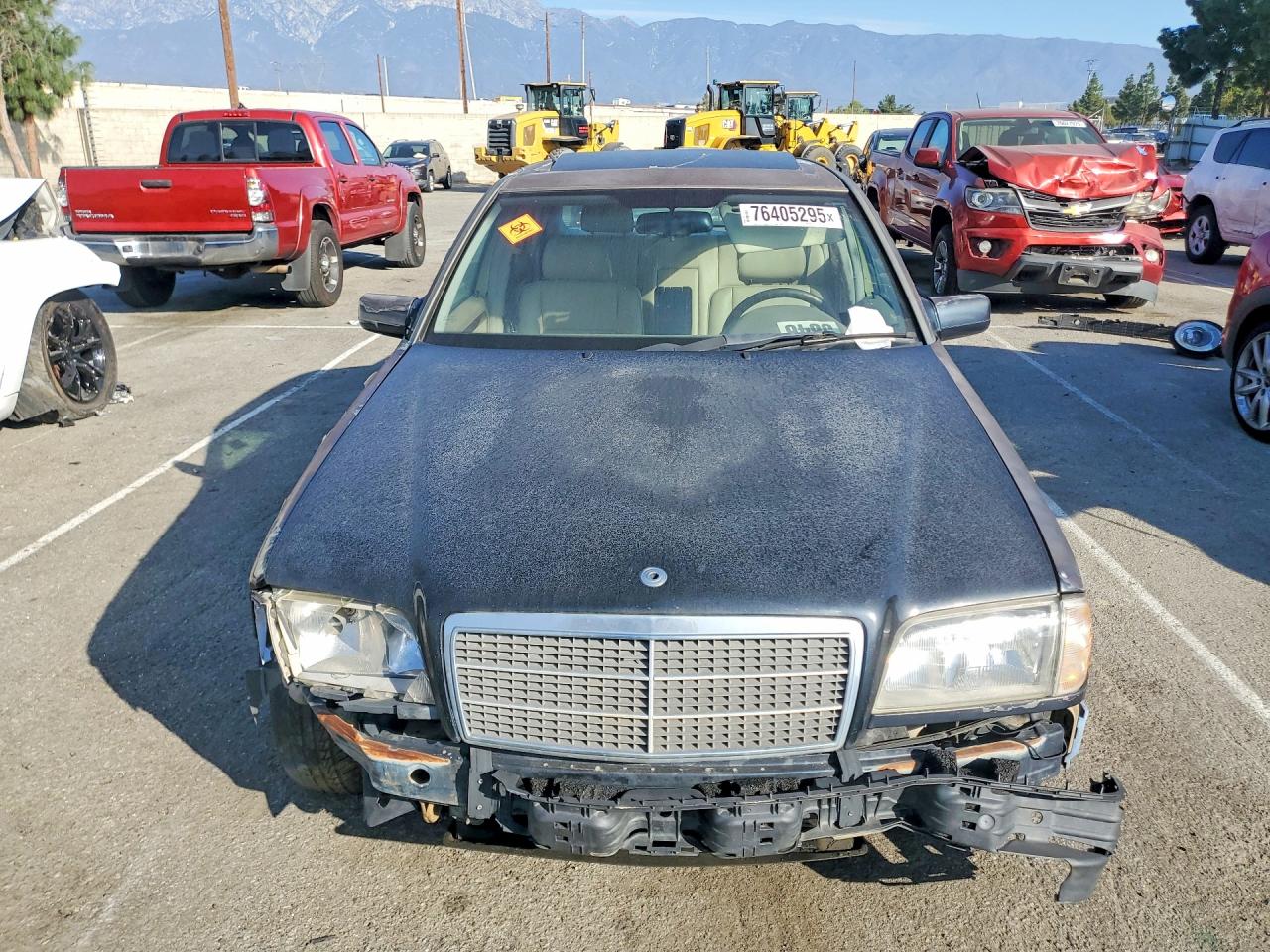 1996 Mercedes-benz C 220 Black vin: WDBHA22EXTF431871