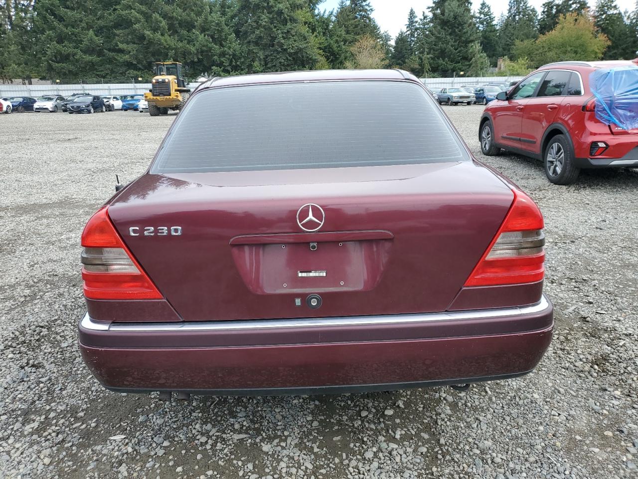 1997 Mercedes-benz C 230 Темно-бордовый vin: WDBHA23E2VF562696