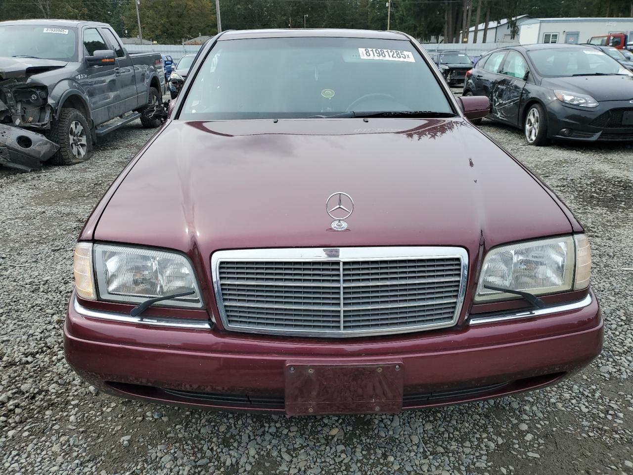 1997 Mercedes-benz C 230 Темно-бордовый vin: WDBHA23E2VF562696