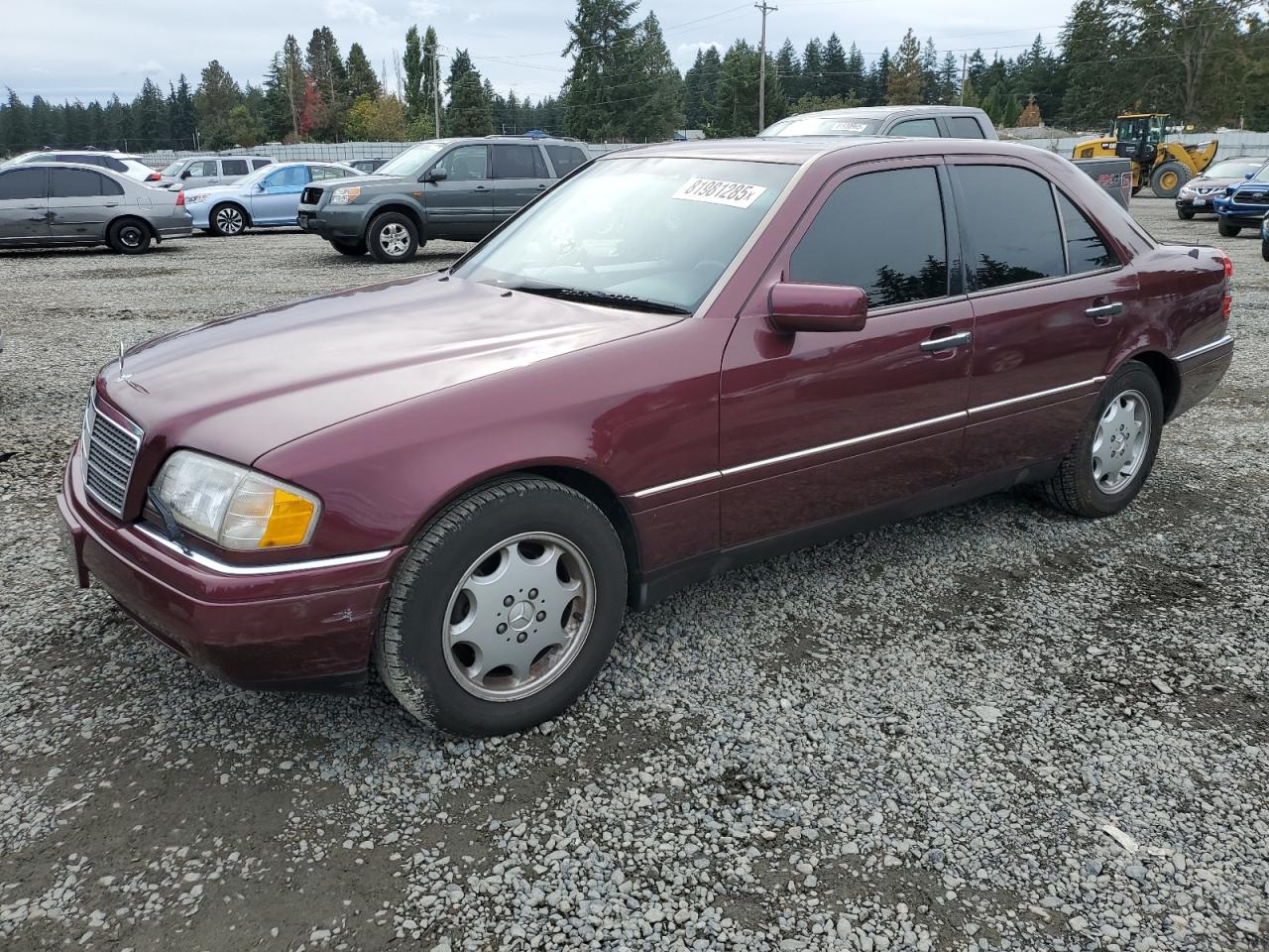 1997 Mercedes-benz C 230 Темно-бордовый vin: WDBHA23E2VF562696