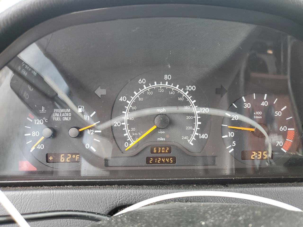 1997 Mercedes-benz C 230 Темно-бордовый vin: WDBHA23E2VF562696