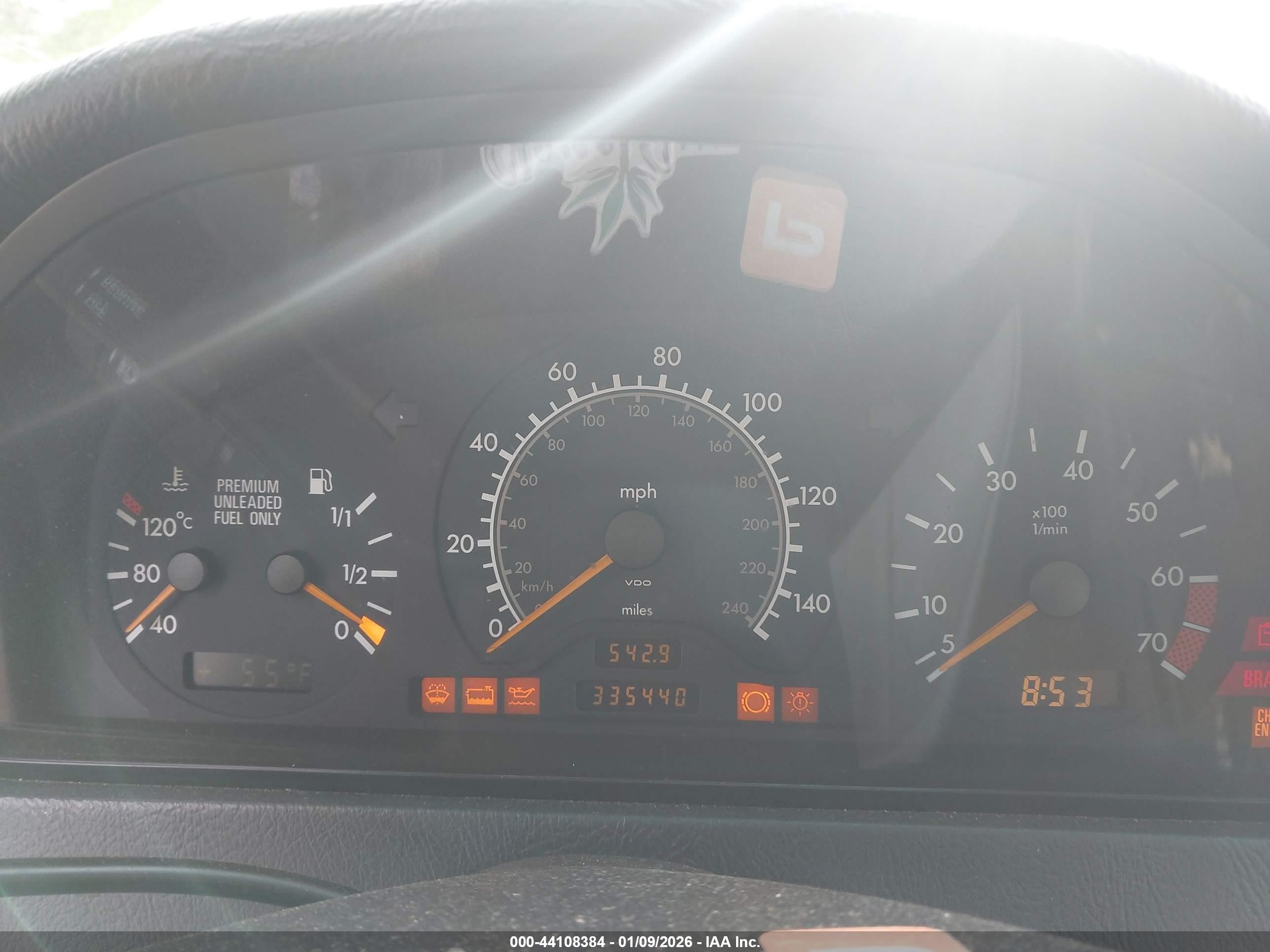 1997 Mercedes-benz C 230   White vin: WDBHA23E4VA488372