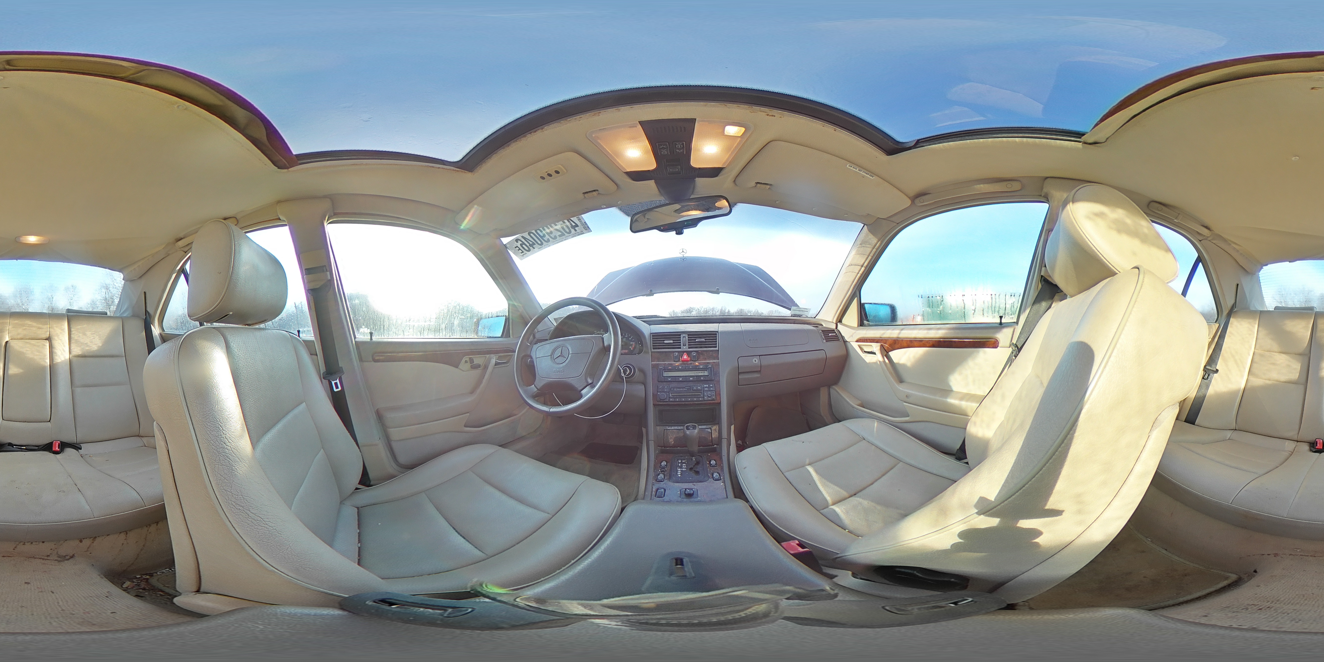 1997 Mercedes Benz C 230 Burgundy vin: WDBHA23E4VF509255