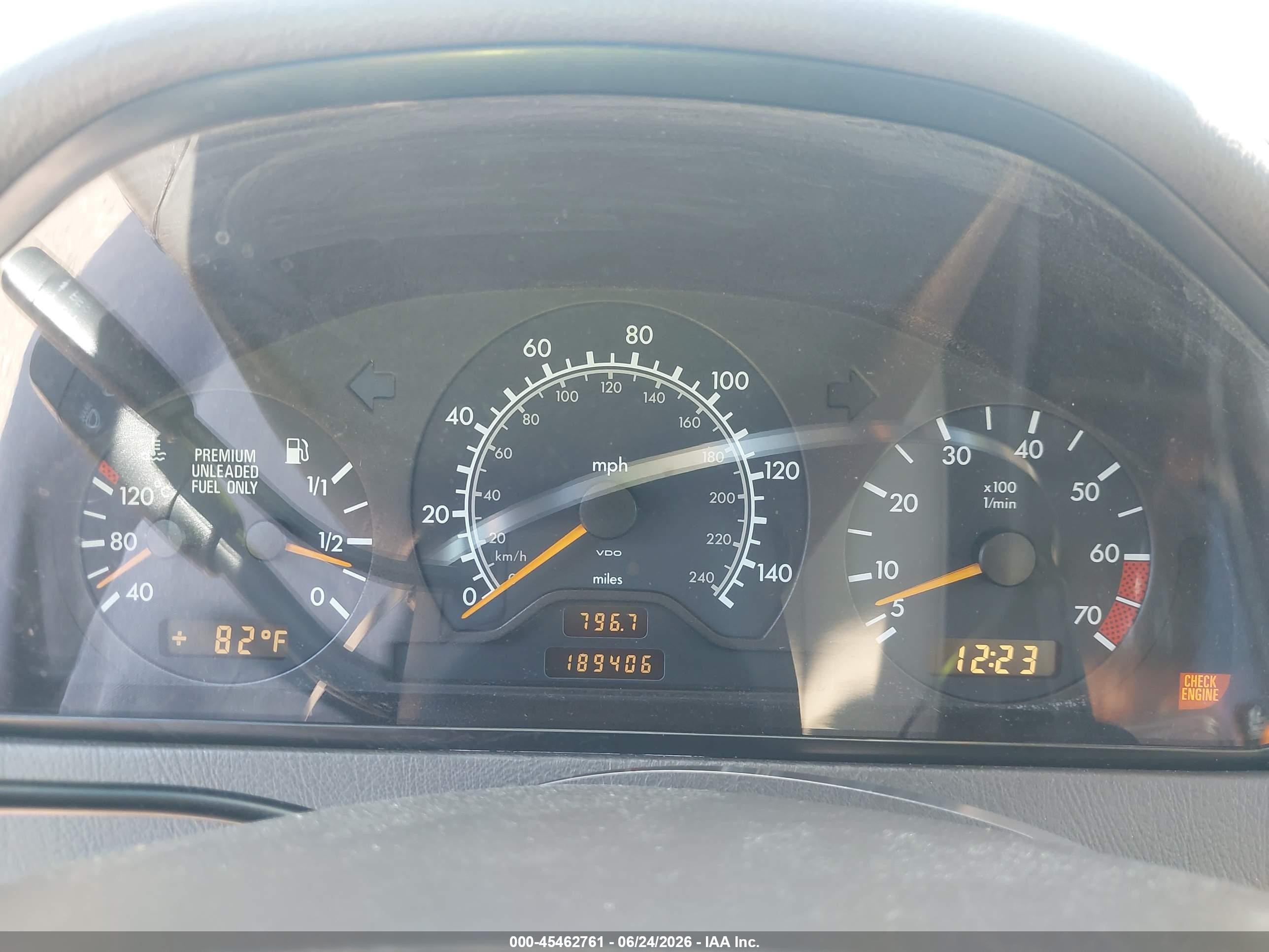 1997 Mercedes-benz C 230   Green vin: WDBHA23E8VF520663