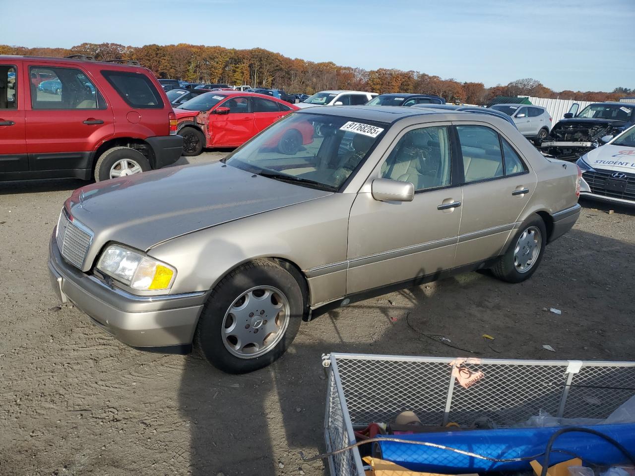 1997 Mercedes-benz C 230 Tan vin: WDBHA23E8VF535809