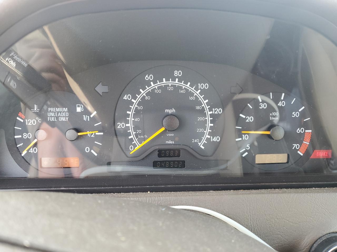 1997 Mercedes-benz C 230 Tan vin: WDBHA23E8VF535809