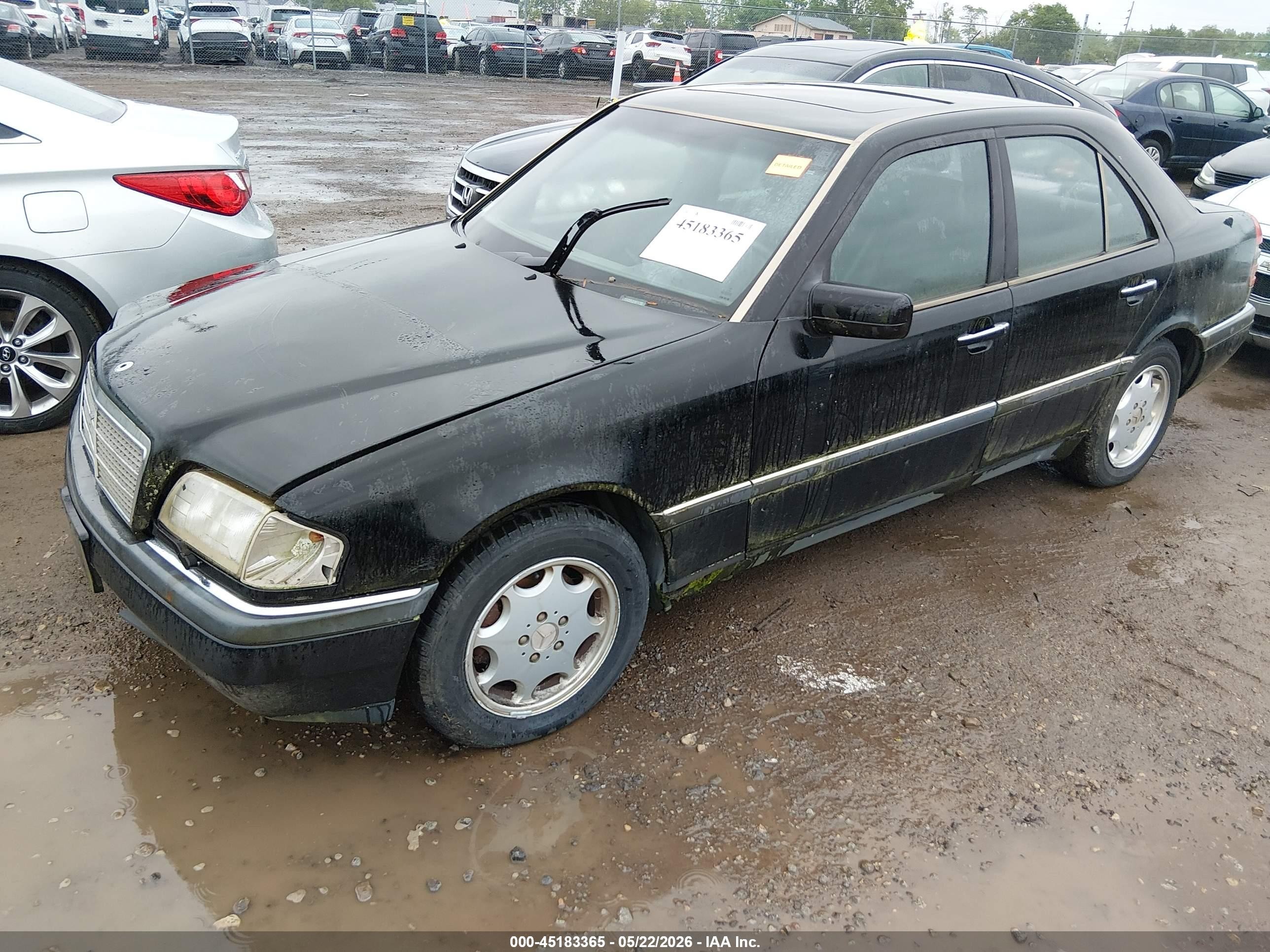 1997 Mercedes-benz C 230 Черный vin: WDBHA23E8VF549869