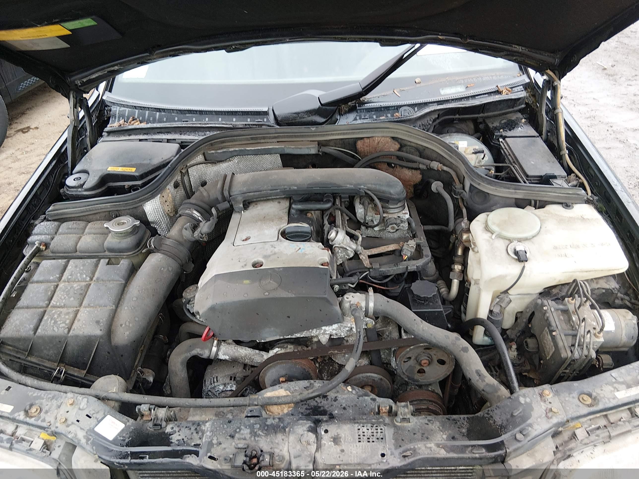 1997 Mercedes-benz C 230 Черный vin: WDBHA23E8VF549869