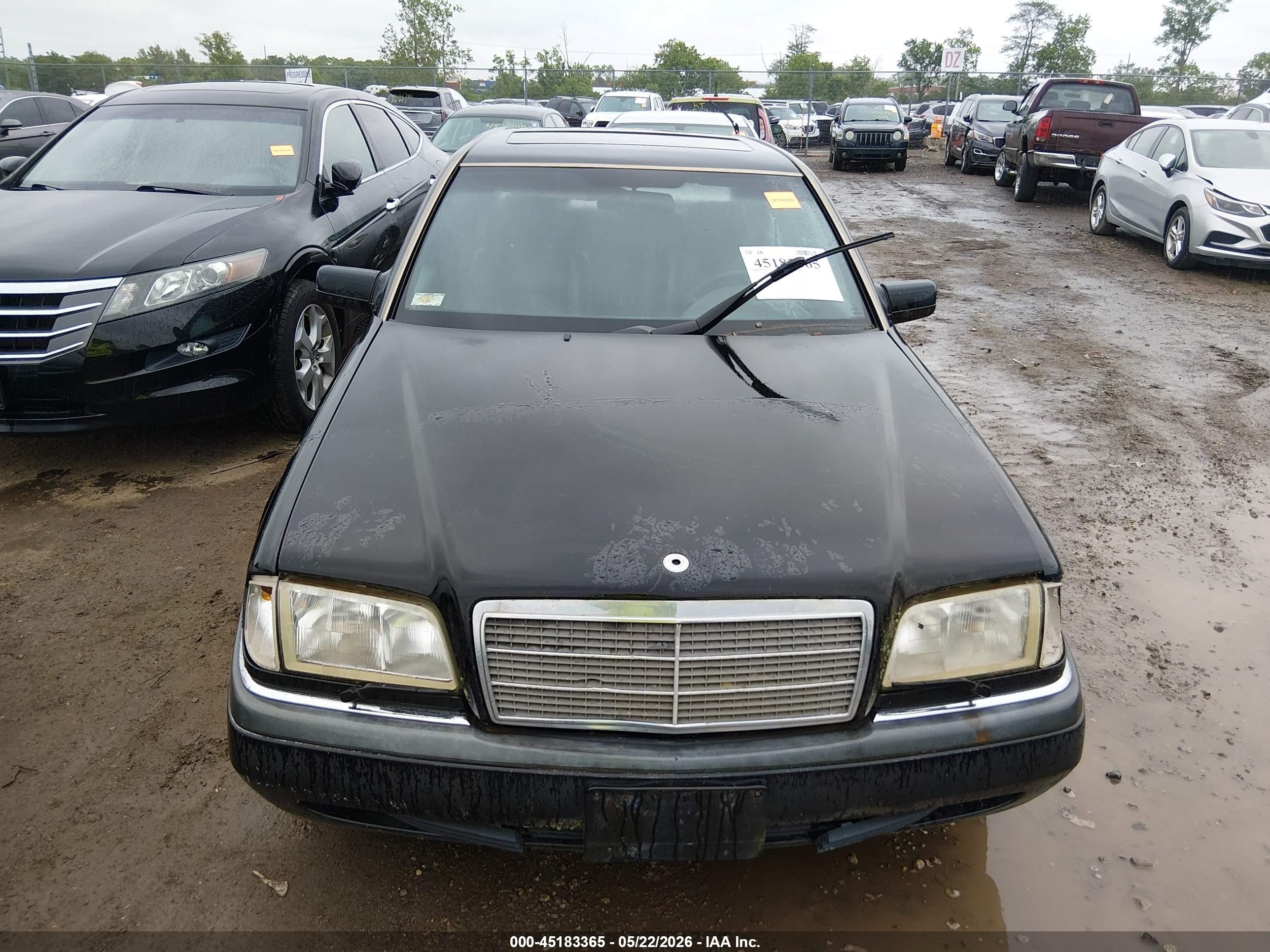 1997 Mercedes-benz C 230 Черный vin: WDBHA23E8VF549869