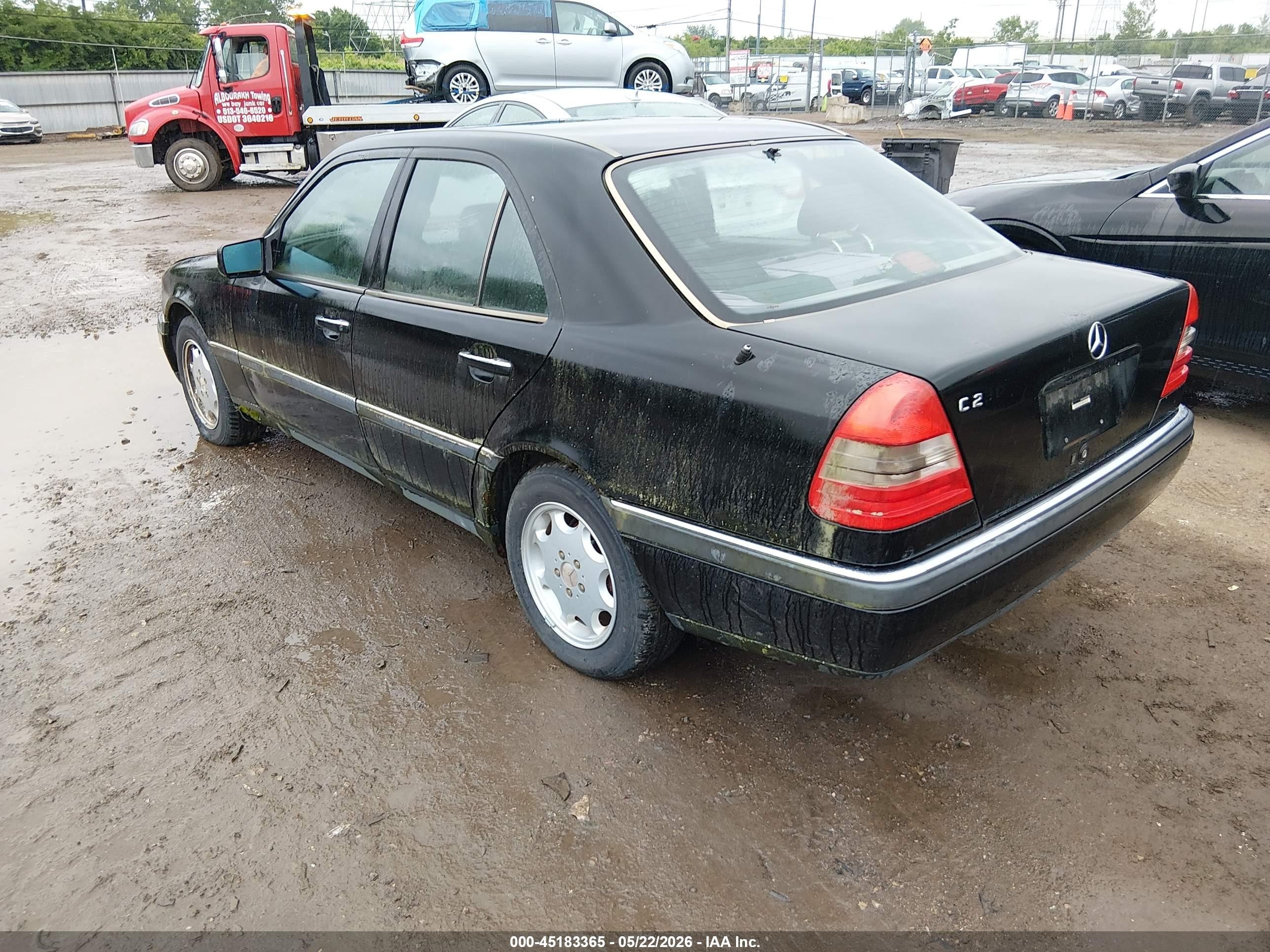 1997 Mercedes-benz C 230 Черный vin: WDBHA23E8VF549869