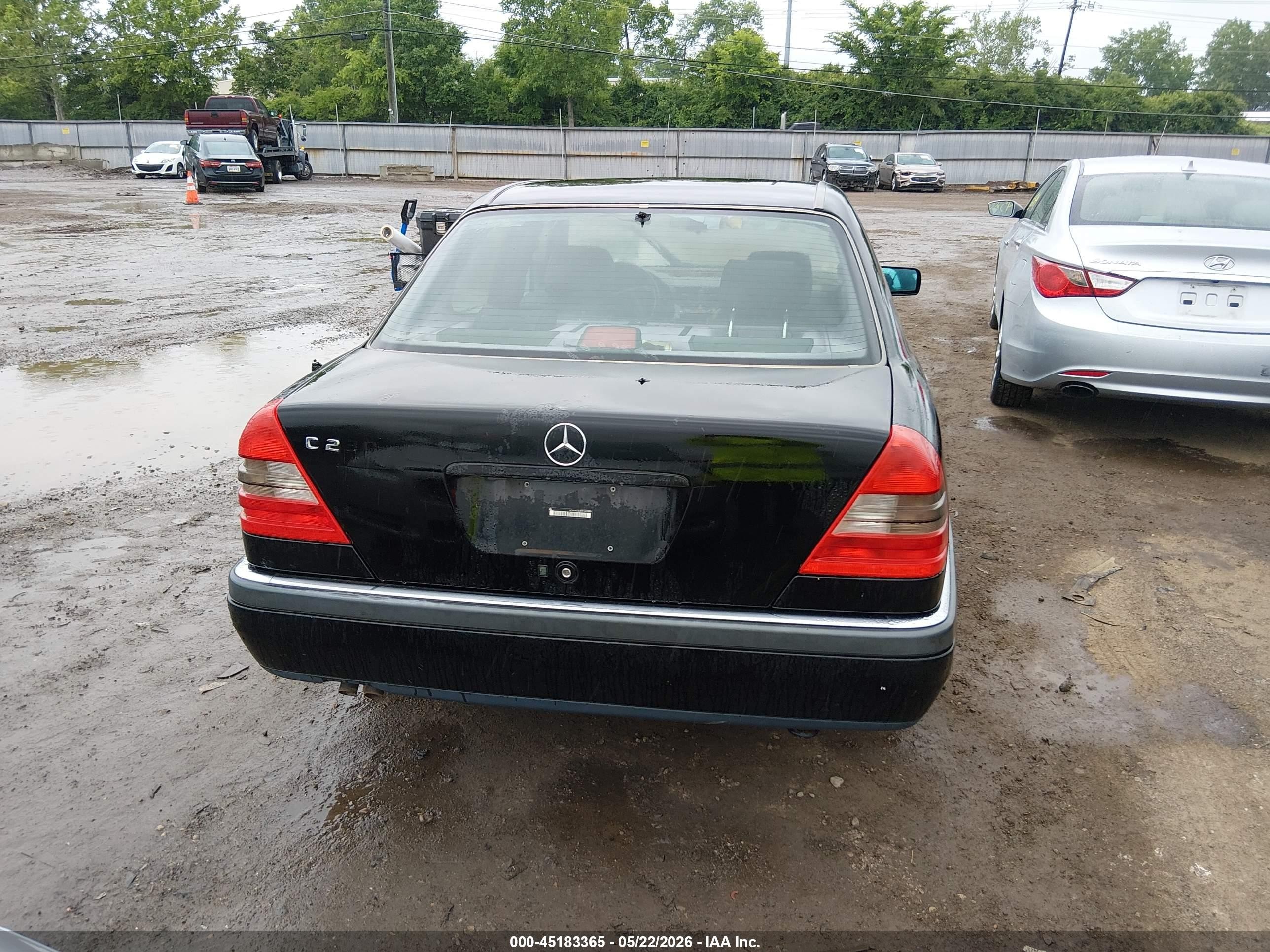 1997 Mercedes-benz C 230 Черный vin: WDBHA23E8VF549869