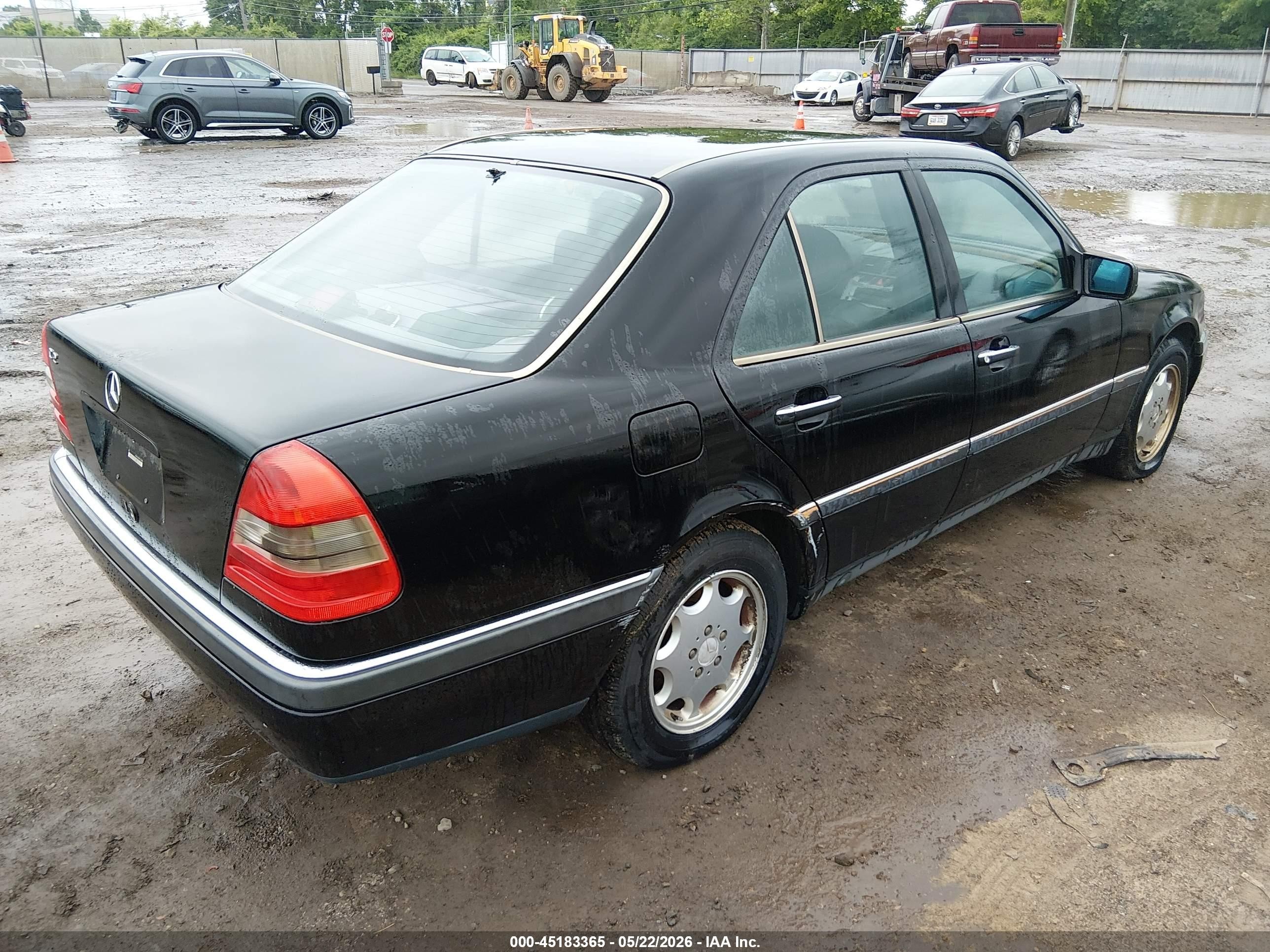 1997 Mercedes-benz C 230 Черный vin: WDBHA23E8VF549869