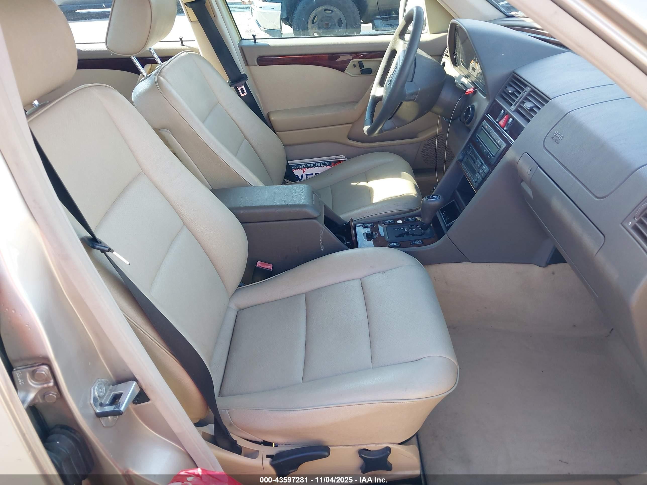 1997 Mercedes-benz C 230   Коричневый vin: WDBHA23EXVF552787