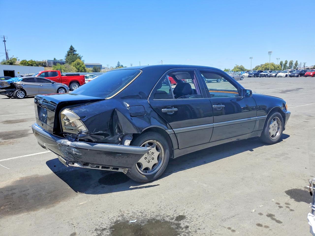 1998 Mercedes-benz C 230 Black vin: WDBHA23G3WA602655