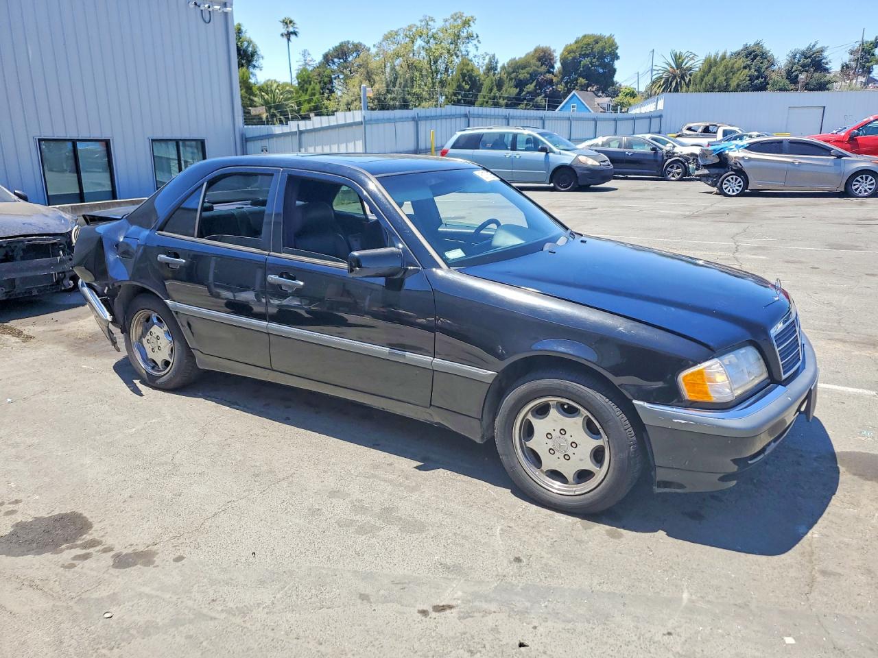 1998 Mercedes-benz C 230 Black vin: WDBHA23G3WA602655