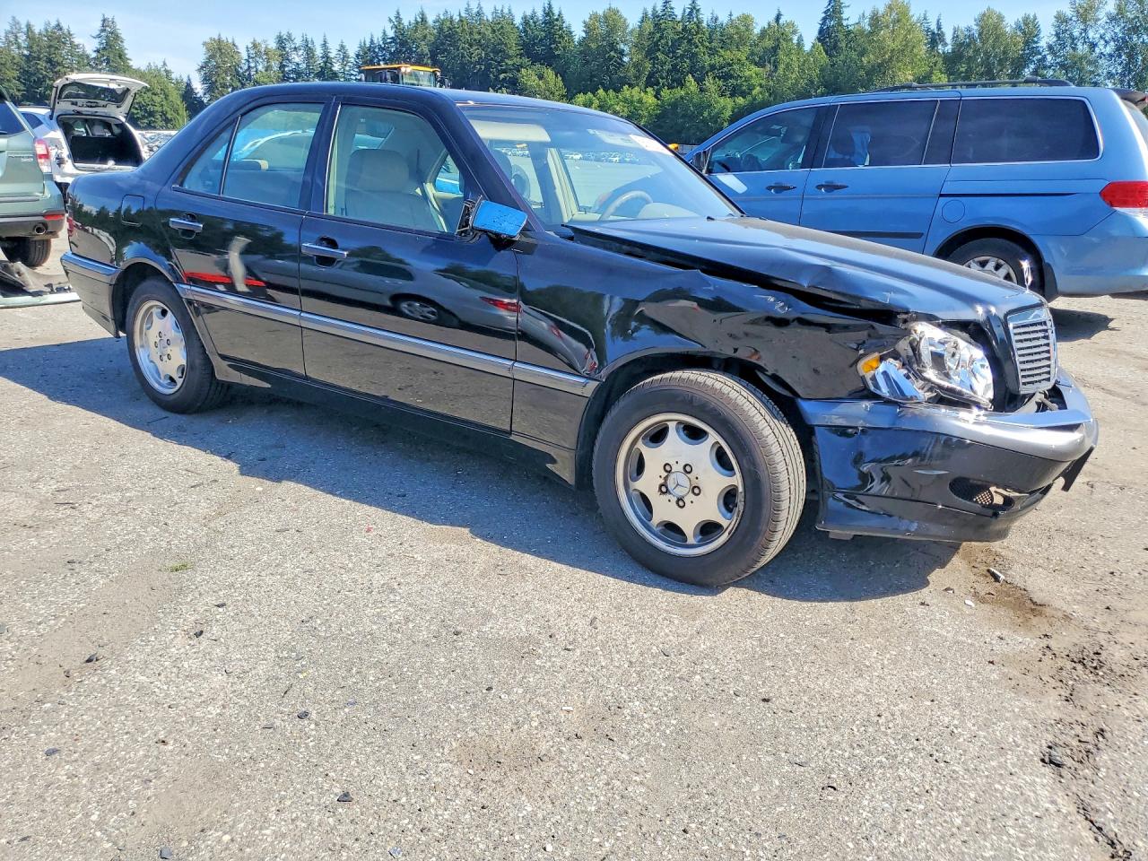 1998 Mercedes-benz C 230 Black vin: WDBHA23G5WA564233