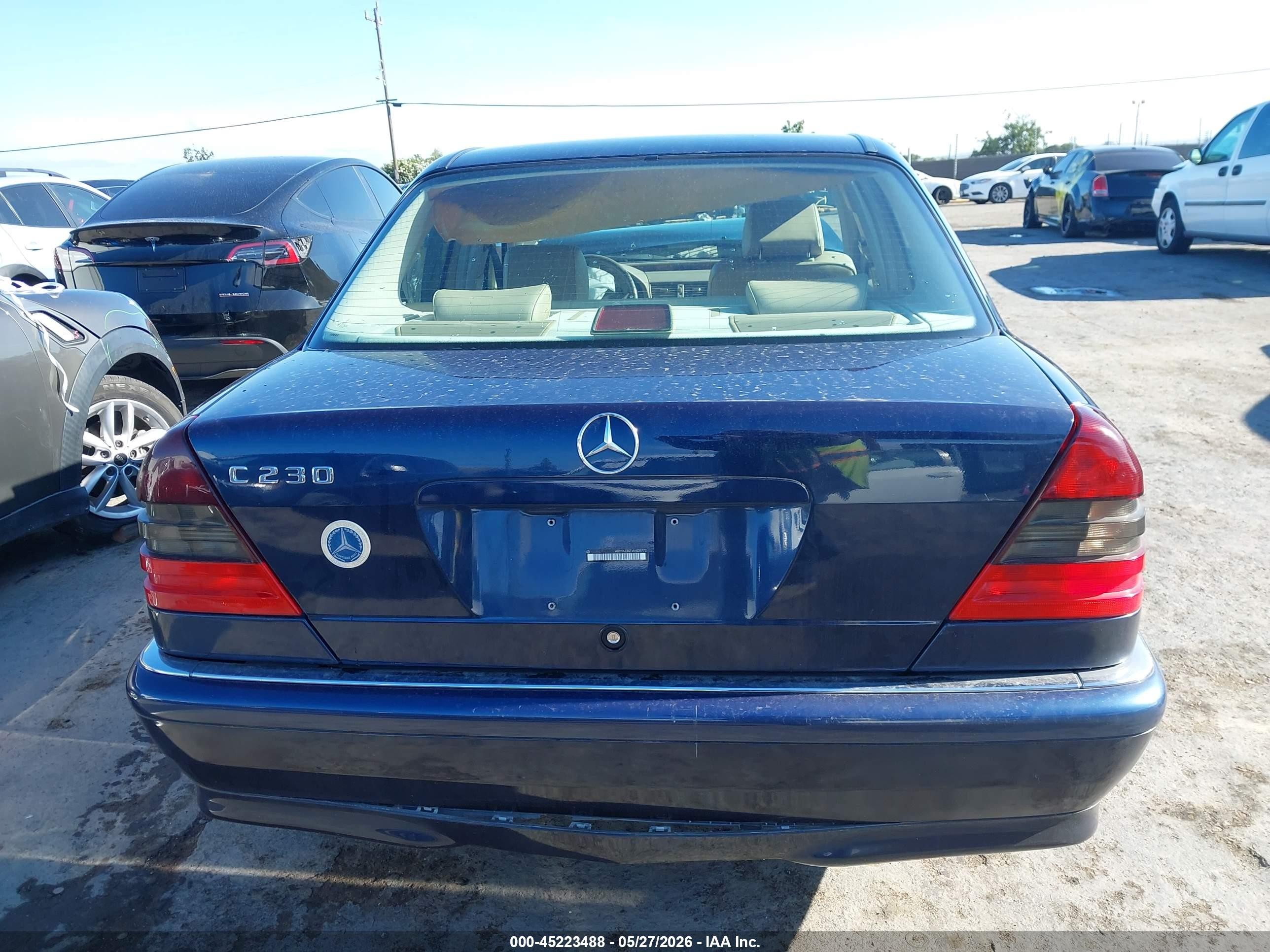 1998 Mercedes-benz C 230   Dark Blue vin: WDBHA23G7WA635772