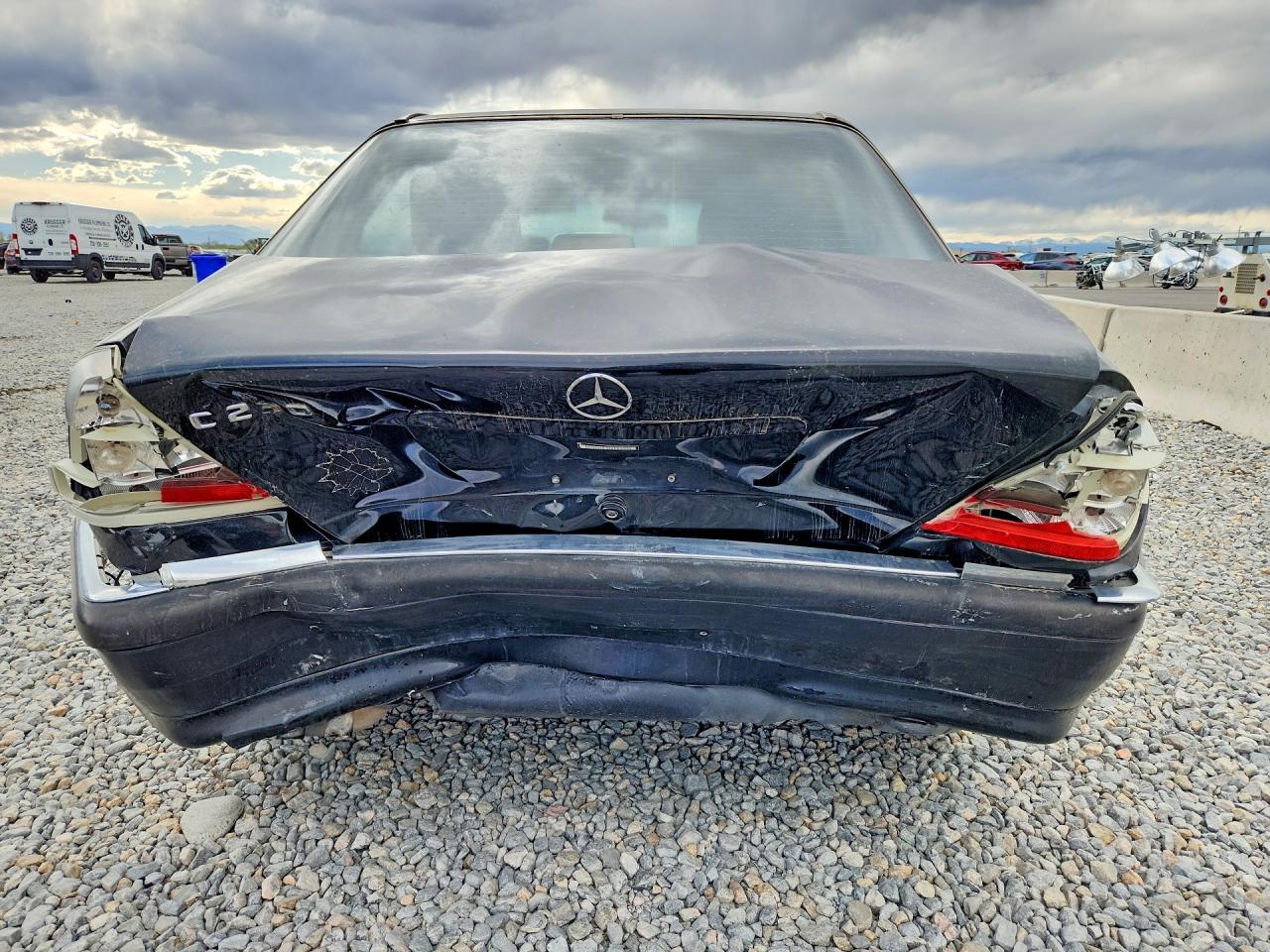 1998 Mercedes-benz C 230 Black vin: WDBHA23G8WA587294