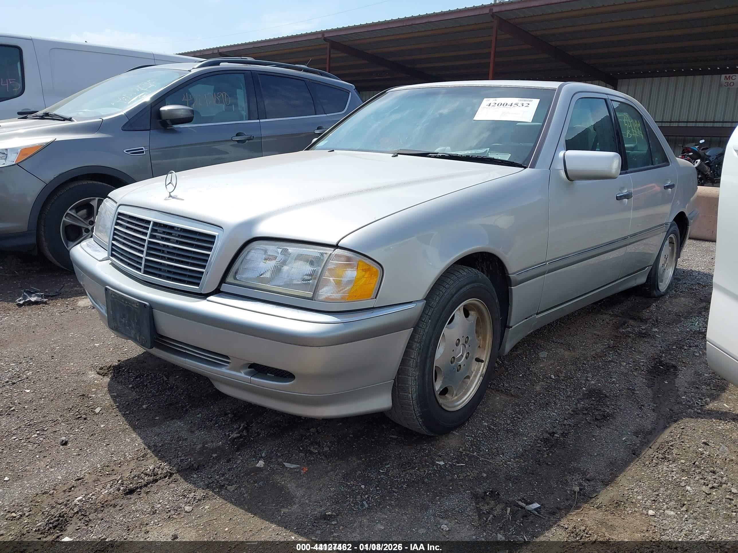 1998 Mercedes-benz C 230   Silver vin: WDBHA23G8WA596450