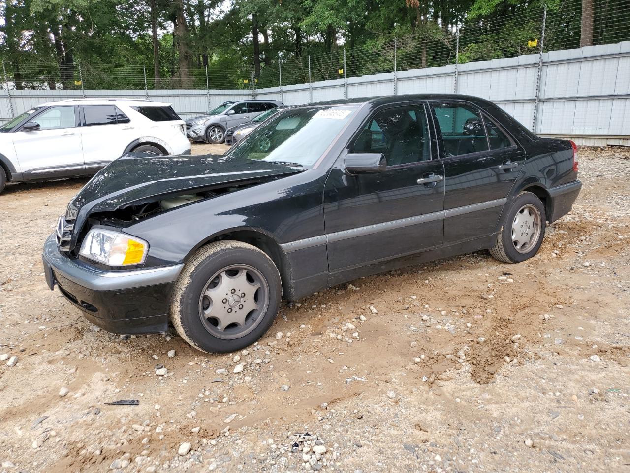 1999 Mercedes-benz C 230 Black vin: WDBHA24G2XA793372