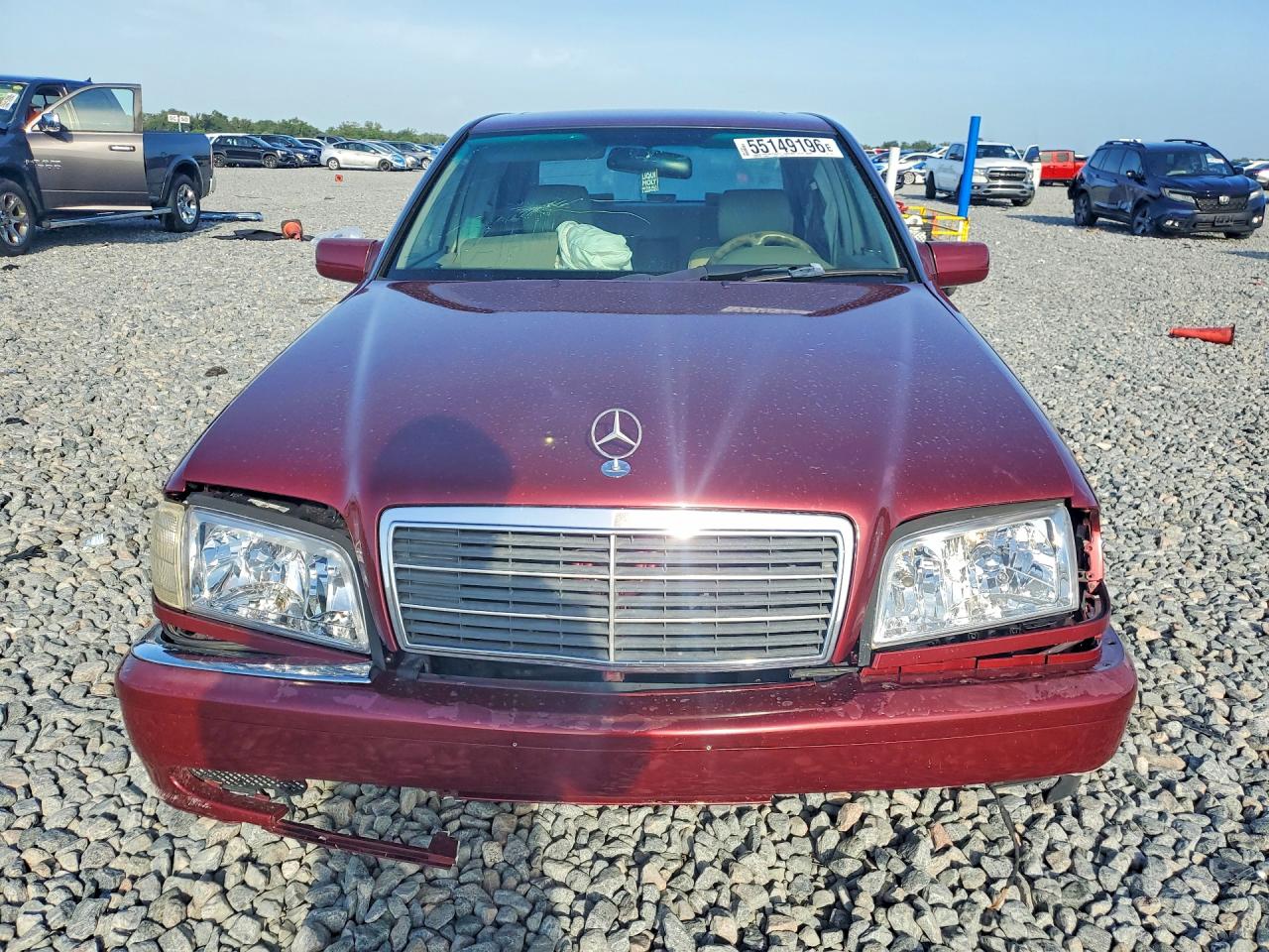 1999 Mercedes-benz C 230 Burgundy vin: WDBHA24G3XA717613