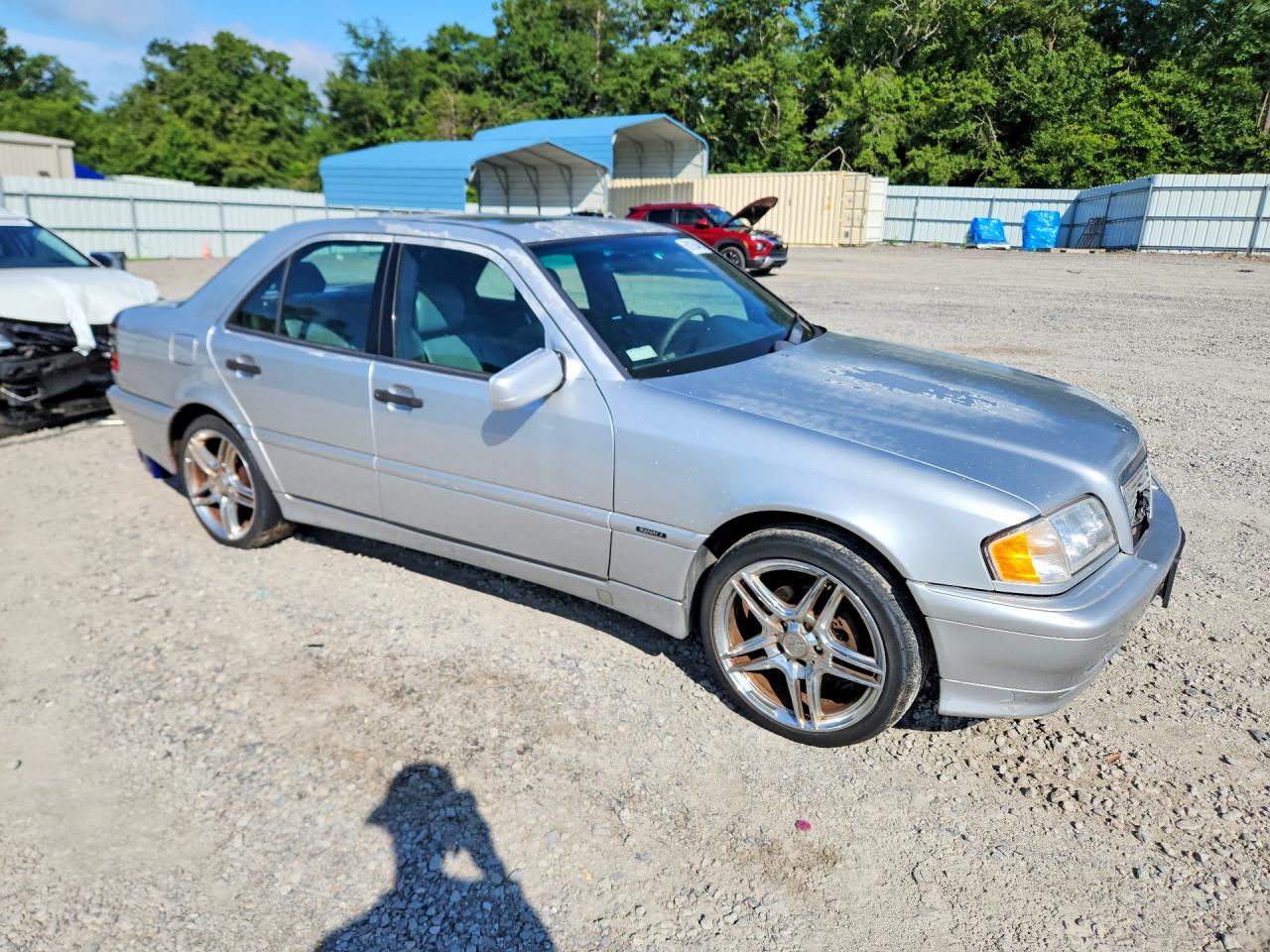 2000 Mercedes-benz C 230 Silver vin: WDBHA24G3YA845996