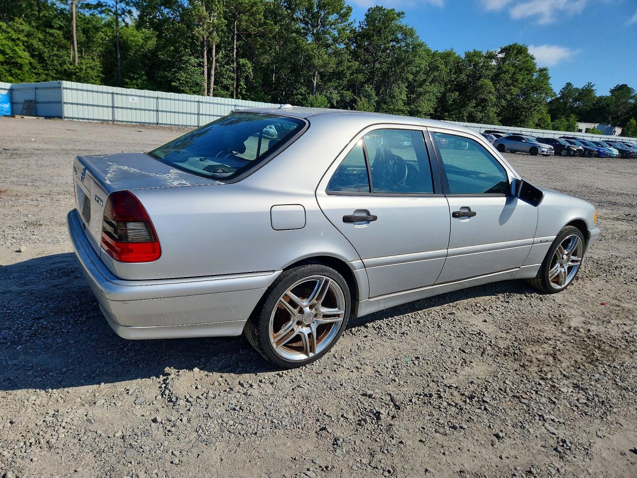 2000 Mercedes-benz C 230 Silver vin: WDBHA24G3YA845996
