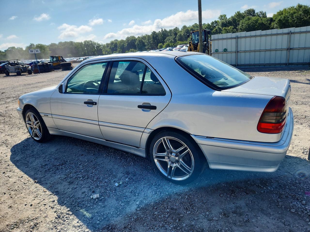 2000 Mercedes-benz C 230 Silver vin: WDBHA24G3YA845996