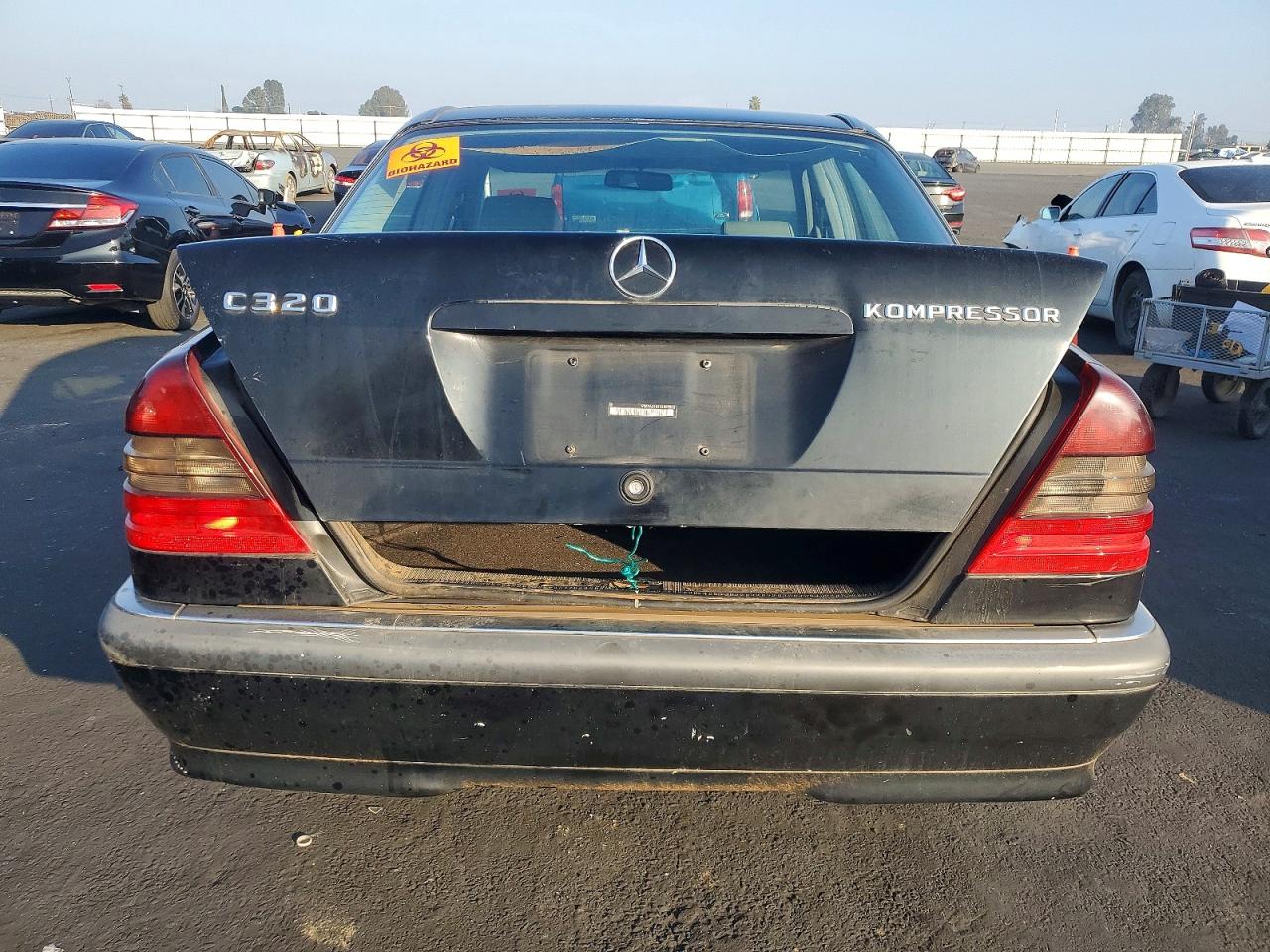1999 Mercedes-benz C 230 Черный vin: WDBHA24G4XA698909