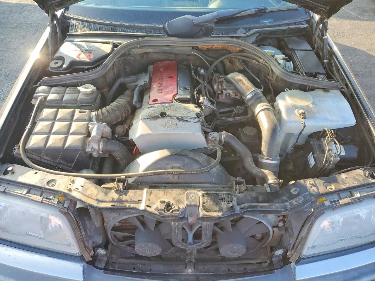 1999 Mercedes-benz C 230 Черный vin: WDBHA24G4XA698909