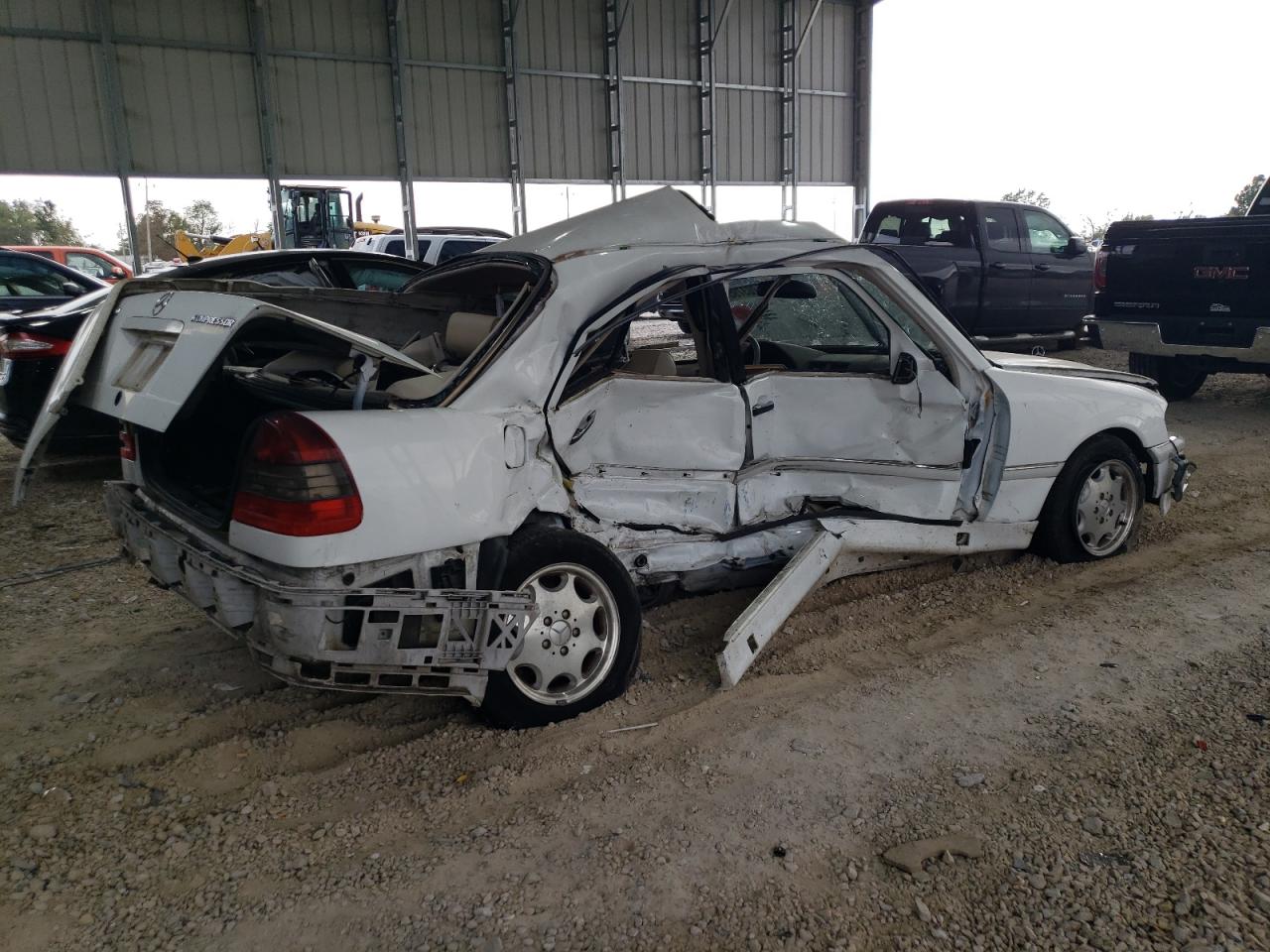 1999 Mercedes-benz C 230 Белый vin: WDBHA24G4XA804338