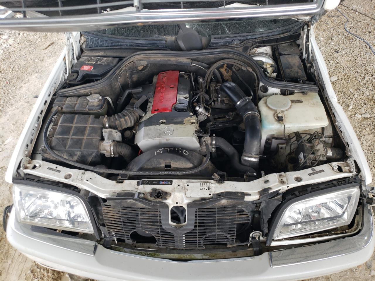 1999 Mercedes-benz C 230 Белый vin: WDBHA24G4XA804338