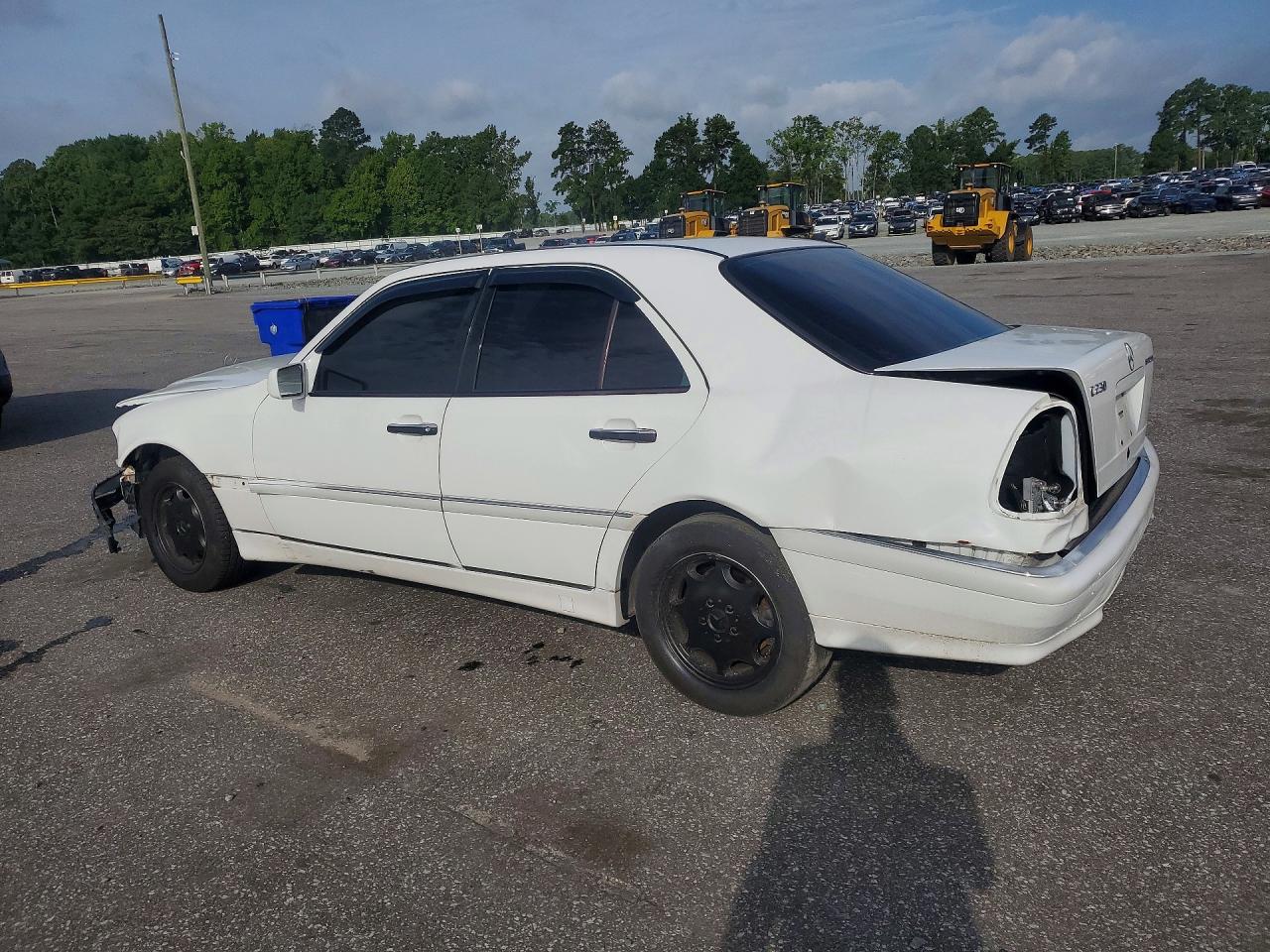 1999 Mercedes-benz C 230 Белый vin: WDBHA24G6XA767048