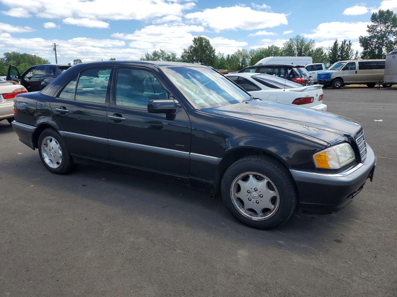 1999 Mercedes-benz C 230 Black vin: WDBHA24G6XA795741
